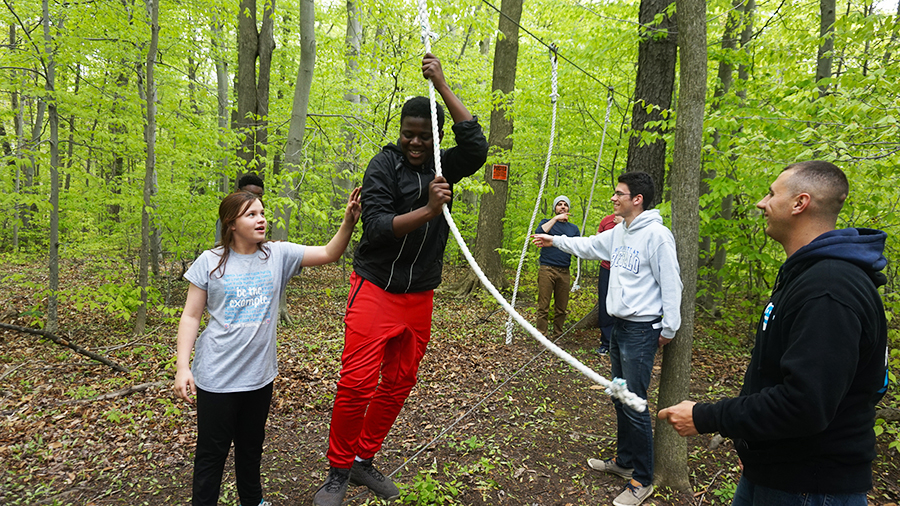 Ropes Course at Deeper
